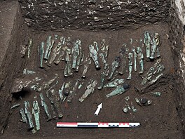 Egyptologové v troskách starov�kého m�sta D�anet v delt� Nilu vykopali...