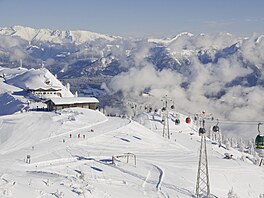 Ly�a�ský areál v rakouském Nassfeldu.