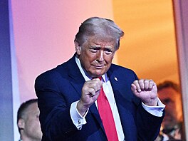 Americký prezident Donald Trump se stal prvním dr�itelem nové Ceny míru, kterou...