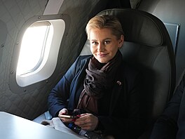 Sou�ástí Okamurovy delegace je také Ta�ána Malá (ANO). (2. prosince 2025)