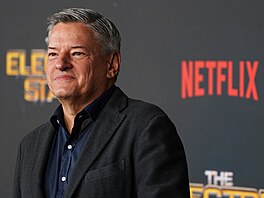 �éf Netflixu Ted Sarandos na premié�e filmu Pasá� v divadle The Egyptian...