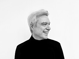 Hudebník a zp�vák David Byrne