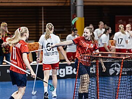 Ve svém úvodním zápase na �ampionátu porazily �eské hrá�ky Dánsko 11:0.