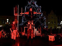 �ertovská show v Sezimov� Ústí (5. prosince 2025)