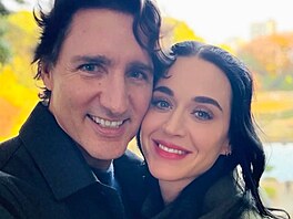 Justin Trudeau a Katy Perry (6. prosince 2025)