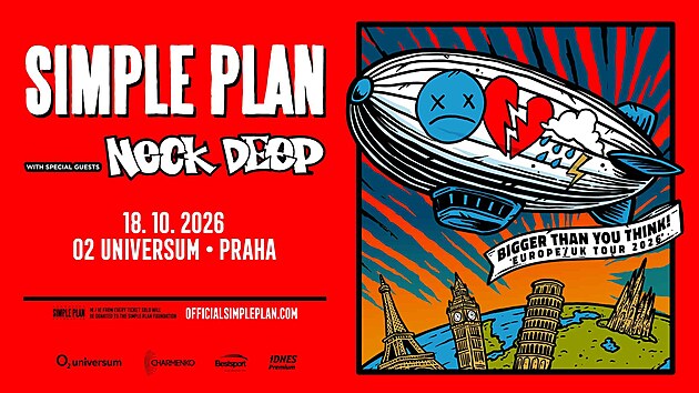 Simple Plan v O2 universum