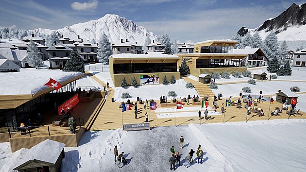 Vzhled studi� Winter Wonderland, ze kter�ch bude vys�l�n� na zimn�ch...