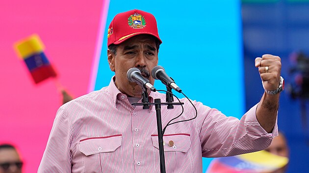 Venezuelsk� prezident Nicol�s Maduro (1. prosince 2025)