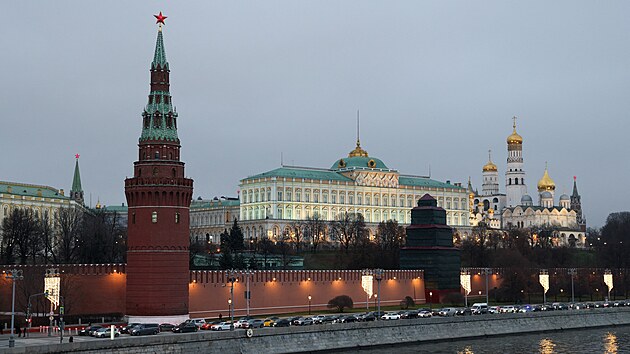 Pohled na Kreml (2. prosince 2025)