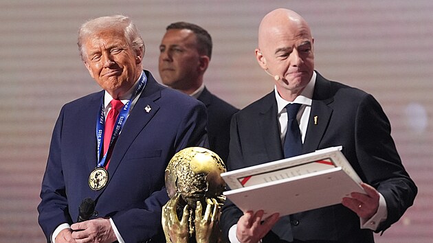 Americký prezident Donald Trump se stal prvním dr�itelem nové Ceny míru, kterou...