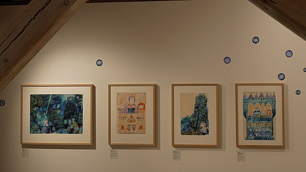 Magick svt tpna Zavela pedstavuje hlavn pohdkovou tvorbu znmho umlce. Atmosfru vstavy dotv prostory podkrov.