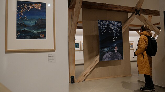 Magick svt tpna Zavela pedstavuje hlavn pohdkovou tvorbu znmho umlce. Atmosfru vstavy dotv prostory podkrov.