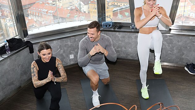 Akce The Stronger Man Experience 2025, kter� v restauraci Oblaca v pra�sk� �i�kovsk� v�i slavnostn� zakon�ila kampa� Movember (1. prosince 2025)