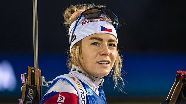 Tereza Vinkl�rkov� v c�li vytrvalostn�ho z�vodu.