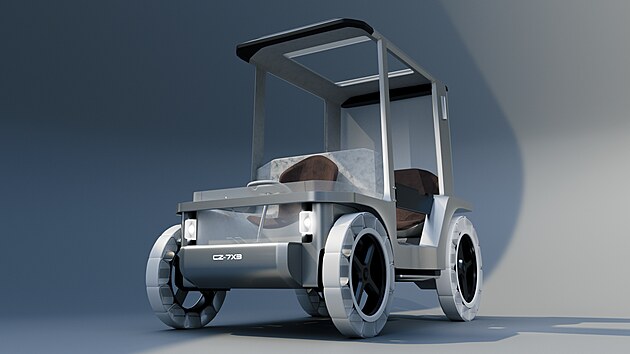 Automobil budoucnosti s n�dech dob d�vno zapomenut�ch.