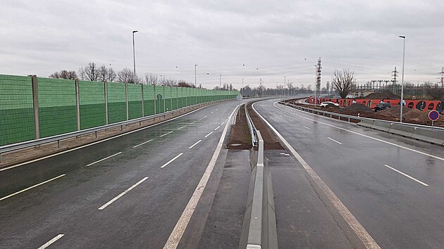 Slavnostn oteven severovchodnho obchvatu Pardubic. (5. prosince 2025)