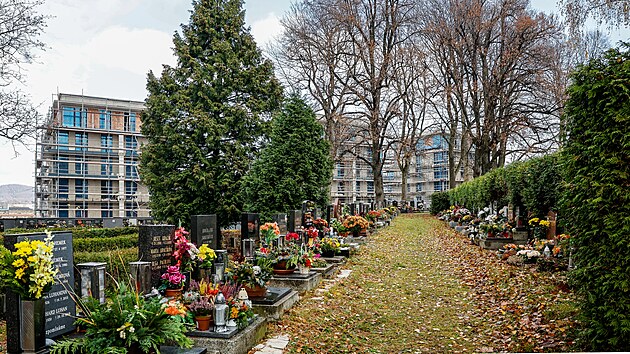 Vstavba novch obytnch dom na Novm Pertn v Liberci pobl krematoria (12. listopadu 2025)