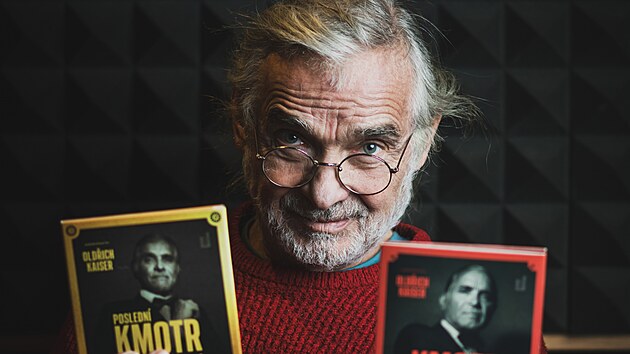Old�ich Kaiser s audioknihami Kmotr a Posledn� kmotr, kter�m prop�j�il sv�j hlas