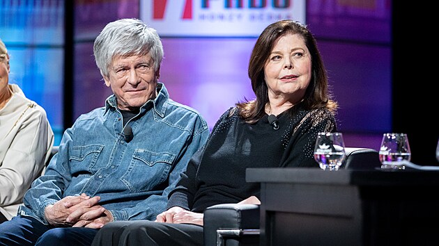 Andrea �underl�kov� a Ladislav Klein v po�adu 7 p�d� Honzy D�dka (9. prosince 2025)