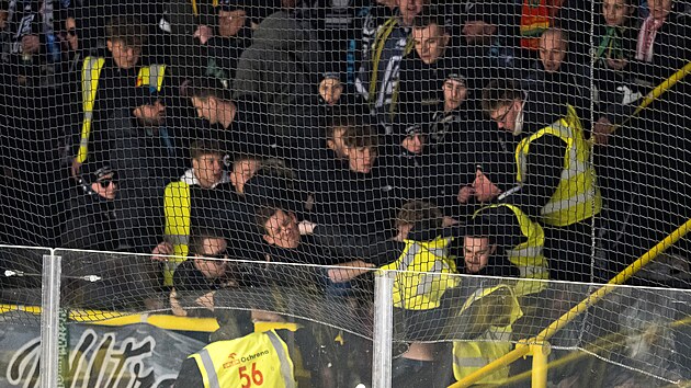 Bitka v kotli Karlových Var� s po�adatelem p�i zápase v Litvínov�.