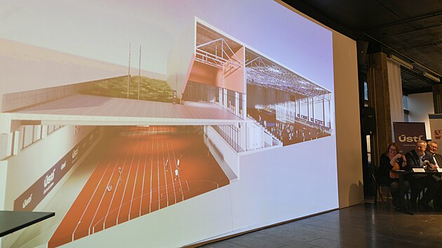 �st� nad Labem, 2.12. 2025, Atletick� multifunk�n� hala v �st� nad Labem studie.