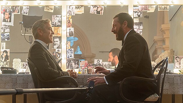 George Clooney  a Adam Sandler ve filmu Jay Kelly