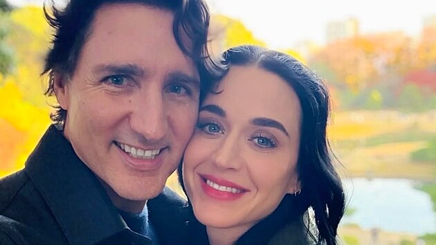 Justin Trudeau a Katy Perry (6. prosince 2025)