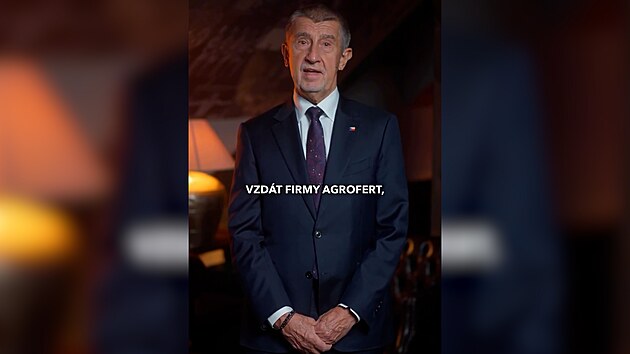 P�edseda hnutí ANO Andrej Babi�.