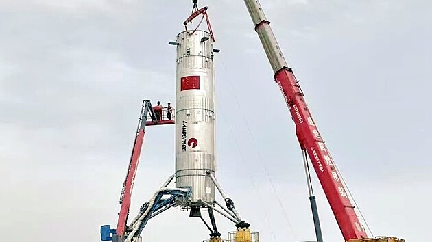 P��prava demonstr�toru Cu�ch�e-3 VTVL-1 k�letu