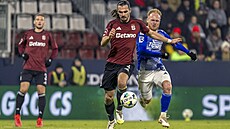 Zleva Jakub Martinec ze Sparty, Jáchym íp z Olomouce.