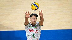 Simeon Nikolov na mistrovství sv�ta ve volejbale.