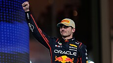 Max Verstapppen z Red Bullu po Velké cen Abú Zabí formule 1.