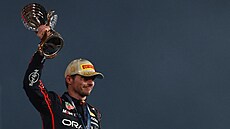 Max Verstapppen z Red Bullu po Velké cen� Abú Zabí formule 1.