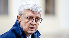 Na konzultace s prezidentem Petrem Pavlem dorazil na Hrad Karel Havlíek (ANO),...