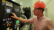 Teplárna Kladno. Produkuje elektrickou energii a teplo pro teplárenské a...