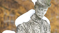 Pomník strá�mistra Franti�ka Schenka, kterého v roce 1911 zast�elil lupi�....