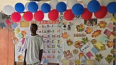 Výuka ruského jazyka v Ruském dom� v Ouagadougou v Burkin� Faso. (2. zá�í 2025)