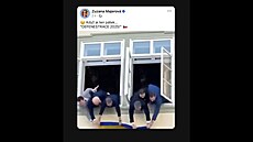 P�edsedkyn� Trikolory Zuzana Majerová nahrála na sociální sít� video upravené...