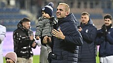 Vlastimil Daní�ek nastoupil proti Plzni poprvé v karié�e na hrotu útoku a...