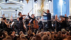 Na mimoádném adventním koncert Praského jara vystoupil Chamber Orchestra of...