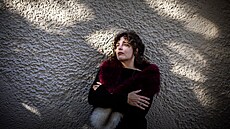 Here�ka Anna Wernerová Friedmannová pózuje p�ed objektivem. (12. zá�í 2025)