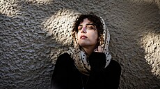 Here�ka Anna Wernerová Friedmannová pózuje p�ed objektivem. (12. zá�í 2025)