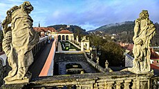 R��ová zahrada na d��ínském zámku (prosinec 2025)