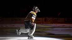 Kanadský branká� Carter Hart poprvé od osvobození v p�ípadu sexuálního útoku...