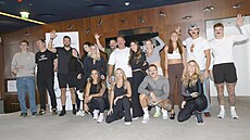 Kry�tof Novák, Denisa Novák Valová a Sharlota Frantinová na akci The Stronger...