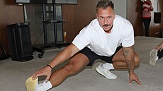 Michal �etina na akci The Stronger Man Experience 2025, která v restauraci...