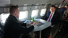 P�edseda Sn�movny Tomio Okamura (SPD) odlet�l na svou první zahrani�ní cestu na...