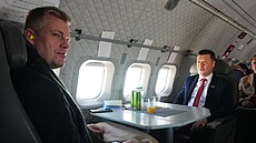 P�edseda Sn�movny Tomio Okamura (SPD) odlet�l na svou první zahrani�ní cestu na...