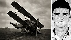 Na snímku vpravo Earnest Pletch, vlevo ilustra�ní snímek vygenerovaný Ai.