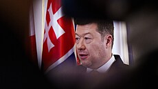 P�edstavitelé parlament� Slovenska, �eska a Rakouska se se�li v Bratislav� na...